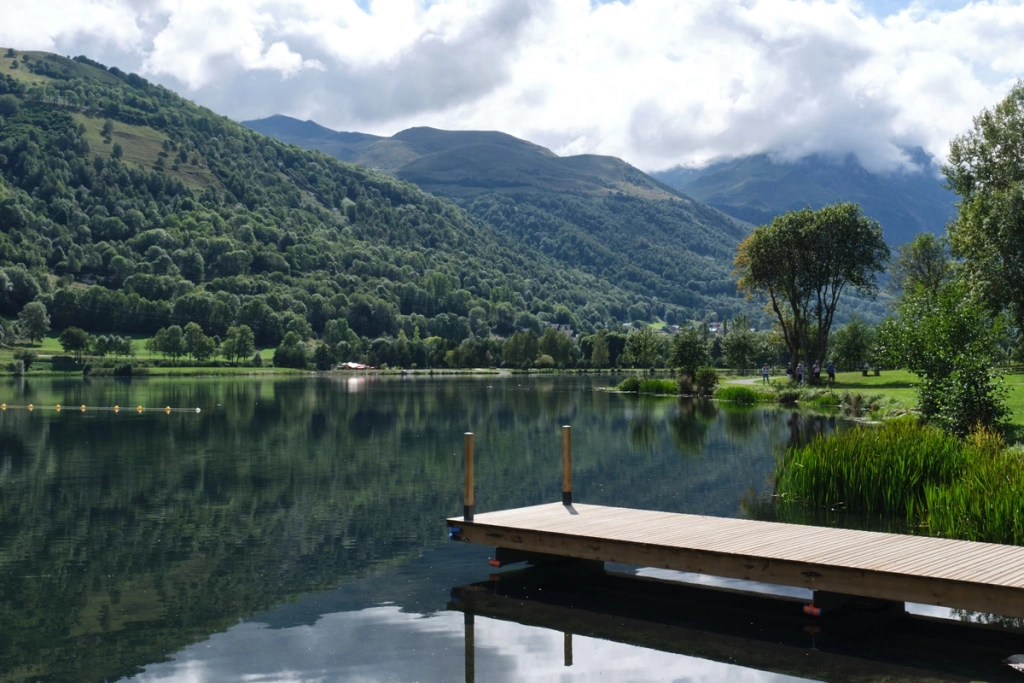 Lac de Génos dans les Pyrénées